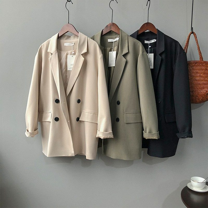 Áo khoác blazer KATE nam nữ SAM CLO form rộng unisex  MixASale