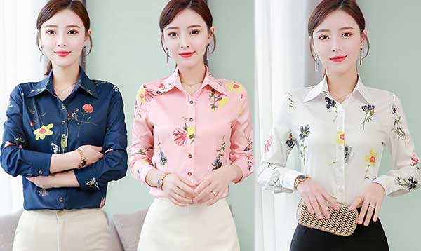 4 mẫu áo sơ mi nữ Trung Quốc dẫn đầu xu hướng  Nguồn nhập áo sơ mi nữ
